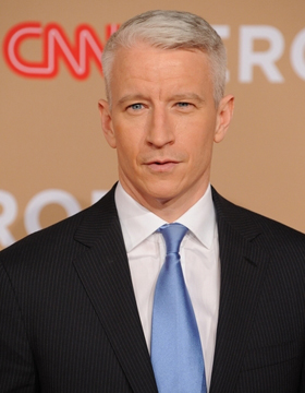 Anderson Cooper, CNN, attacked