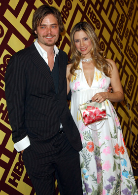 Christopher Backus and Mira Sorvino