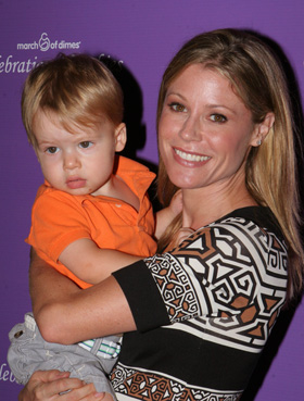 Julie Bowen with son Oliver