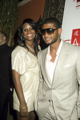 Tameka Foster and Usher