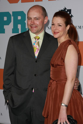 Rob Corddry and wife Sandra
