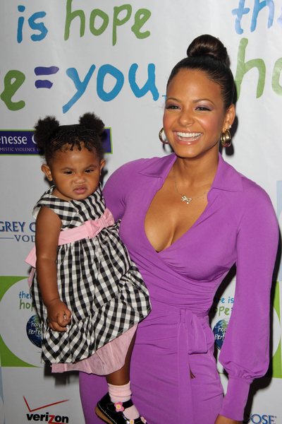Christina Milian, Baby Daughter Violet Pictures: Jenesse Silver Rose ...