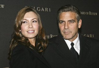 George Clooney and Sarah Larson, pictures, picture, photos, photo, pics, pic, images, image, hot, sexy, latest, new