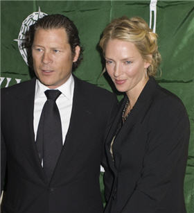 Uma Thurman and Arpad 