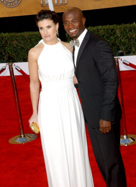 Idina Menzel and Taye Diggs