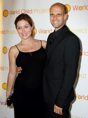 Sasha Alexander, Edoardo Ponti, baby, boy, son, Leonardo Fortunato Ponti, pictures, picture, photos, photo, pics, pic, images, image, hot, sexy, latest, new, 2011