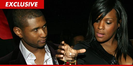Usher and Tameka Raymond