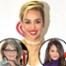 Miley Cyrus, Rozanne Barr, Chrissy Teigen