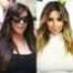 Kim Kardashian, Hair