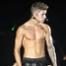 Justin Bieber, Shirtless, Brisbane Concert