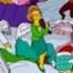 The Simpsons, Opening Credits, Mrs. Krabappel, Angel