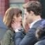 Jamie Dornan, Dakota Johnson, Fifty Shades Of Grey Set