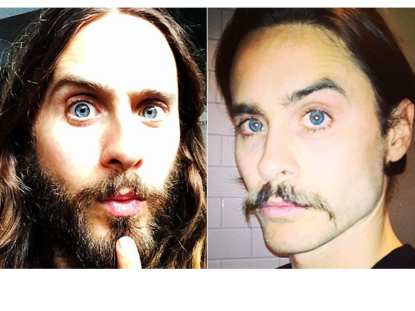 Jared Leto shaves beard