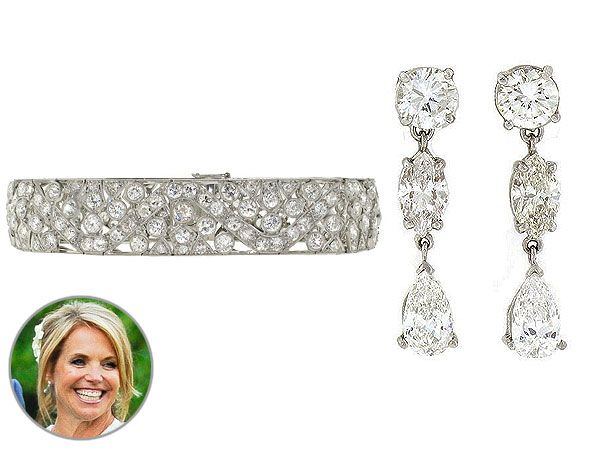 Katie Couric Wedding Jewelry