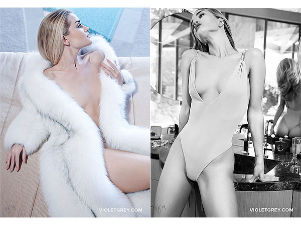 Rosie Huntington-Whiteley Violet Grey Files