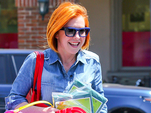 Alyson Hannigan orange hair