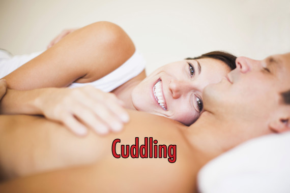 cuddling