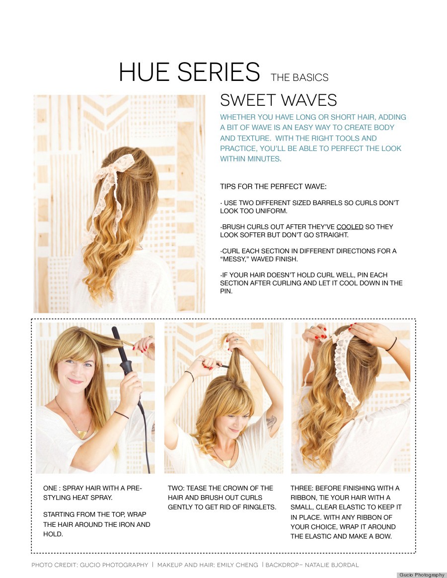 hair waves tutorial