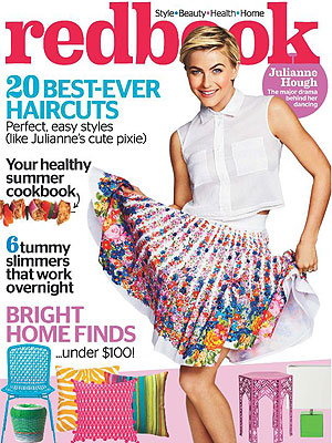 Julianne Hough Redbook