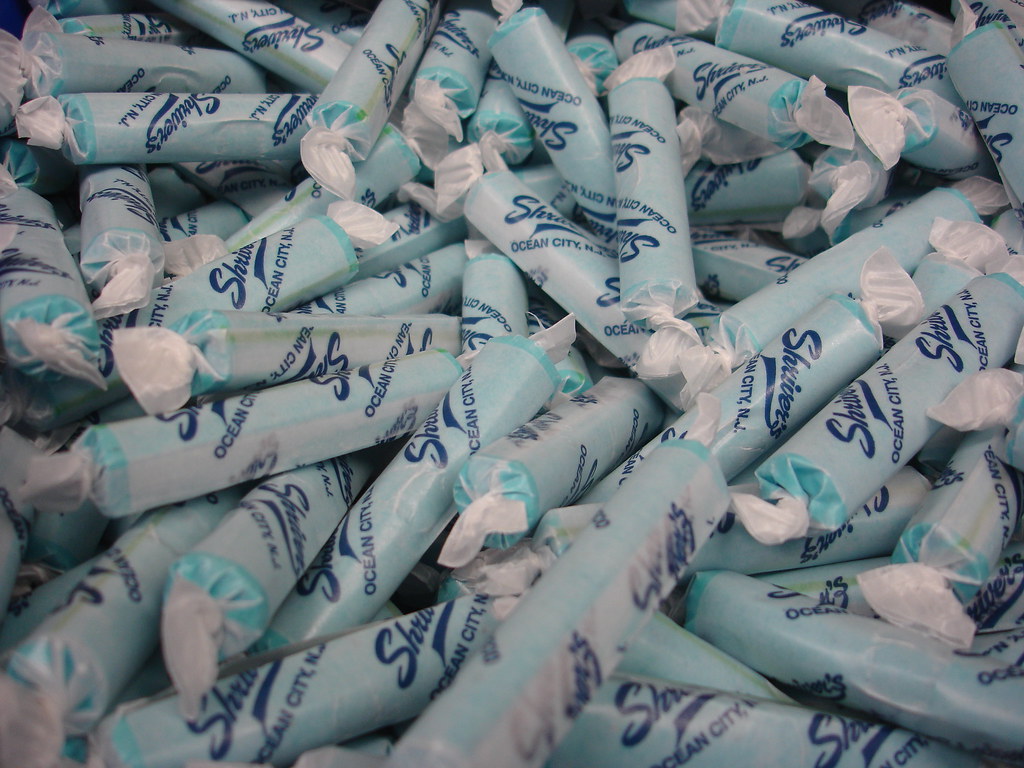 Shriver's salt water taffy!