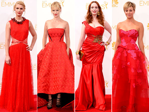 Red Dresses Emmys