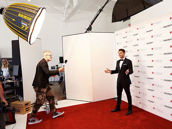 Ryan Seacrest suits Macy's