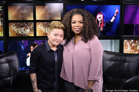 charice with oprah in 2014