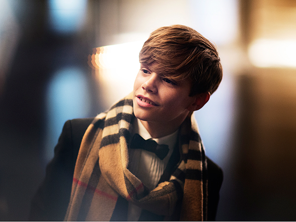 Romeo Beckham Burberry ads