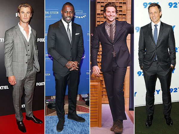 Chris Hemwsworth, Irdris Elba Sexiest Man Alive