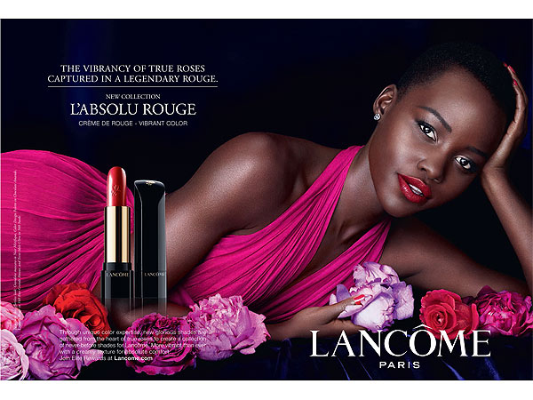 Lupita Nyong'o Lancome ad