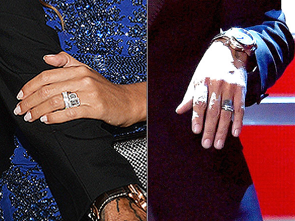 Marc Anthony and Shannon de Lima wedding rings