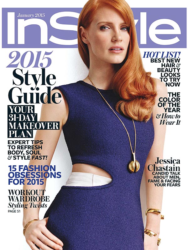 Jessica Chastain Instyle