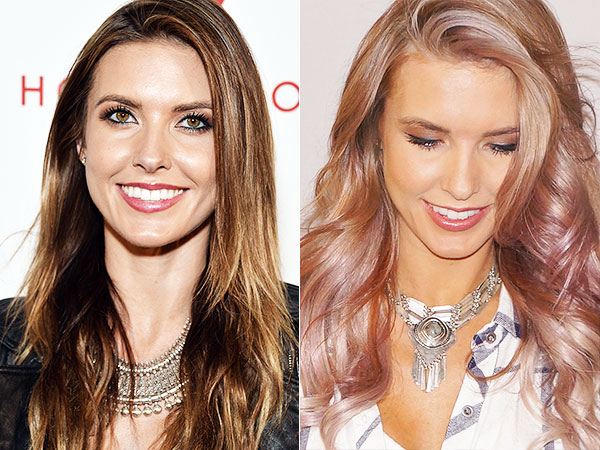 Audrina Patridge purple hair