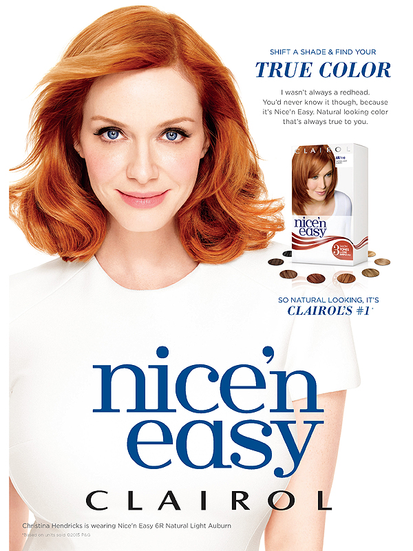 Christina Hendricks Clairol