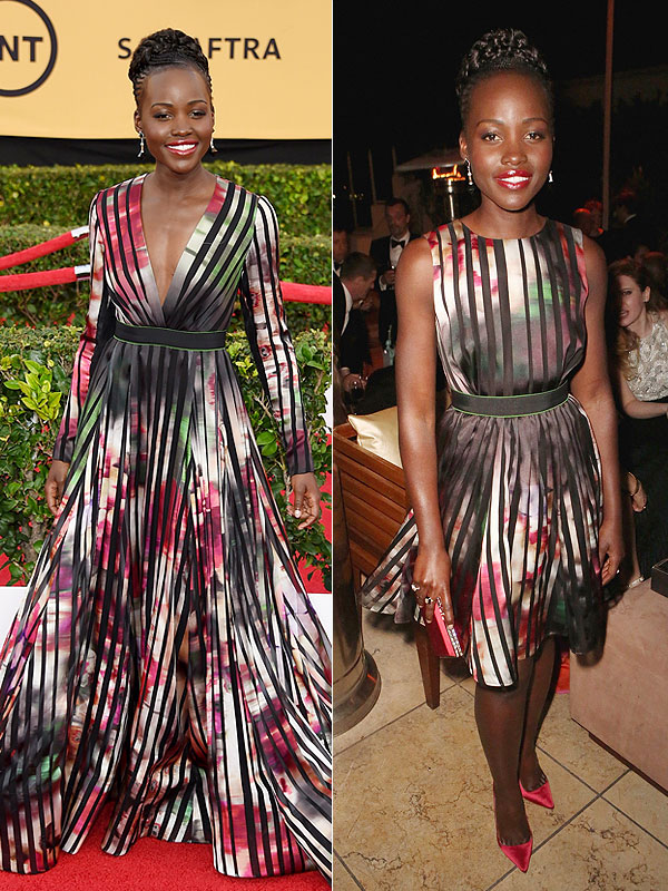 Lupita Nyong'o SAG Awards 2015 dress