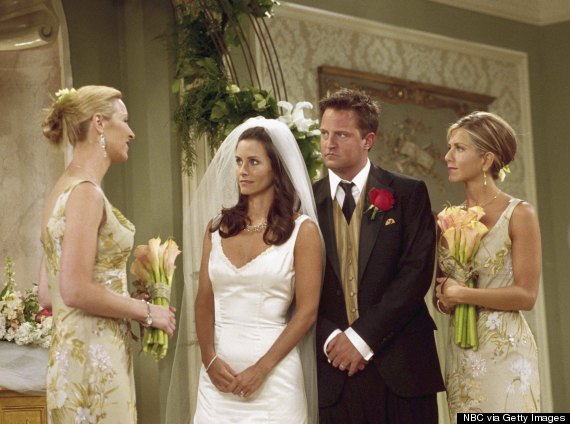 monica chandler wedding