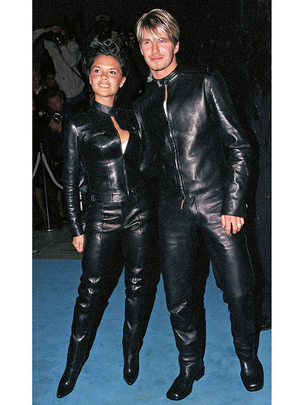 Victoria and David Beckham 1999