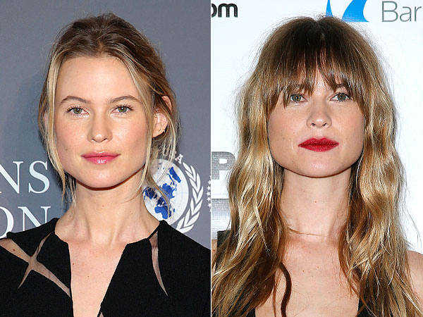 Behati Prinsloo bangs