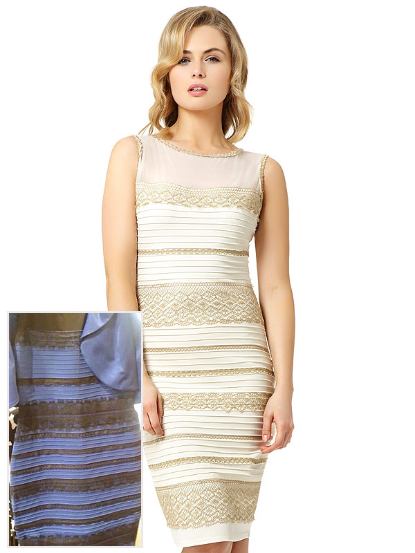 The Dress White and Gold