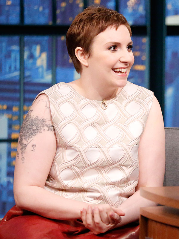 Lena Dunham Late Night With Seth Meyers