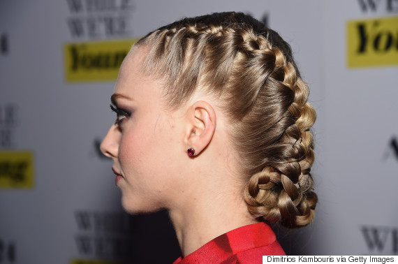 amanda seyfried french braid