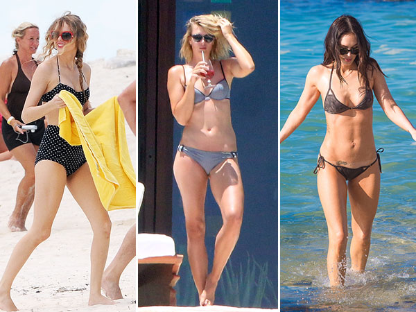 Taylor Swift, Maria Sharapova, Megan Fox