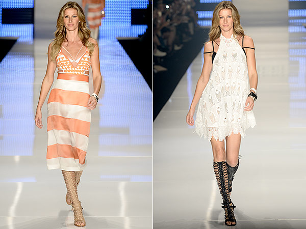 Gisele Bündchen final runway walk Colcci show