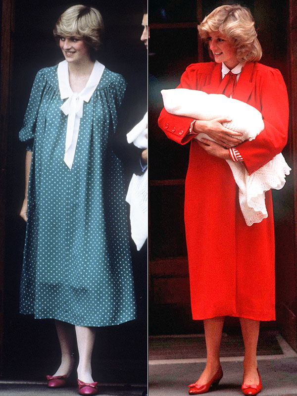 Princess Diana birth outfits